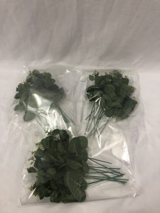 Lá táo nhánh rời dùng để trang trí cắm hoa/trang trí trái cây/giỏ quà/bịch/50 gram