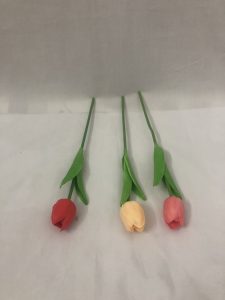 Nhánh hoa tulip đủ màu trang trí giỏ quà/trái cây/cắm hoa/nhánh
