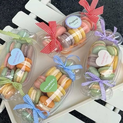 Vỏ kẹo mica để bánh kẹo/trái cây/quà tặng kt 21 x 12 cm/hộp